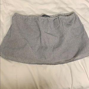 flowy bandeau crop top from brandy !